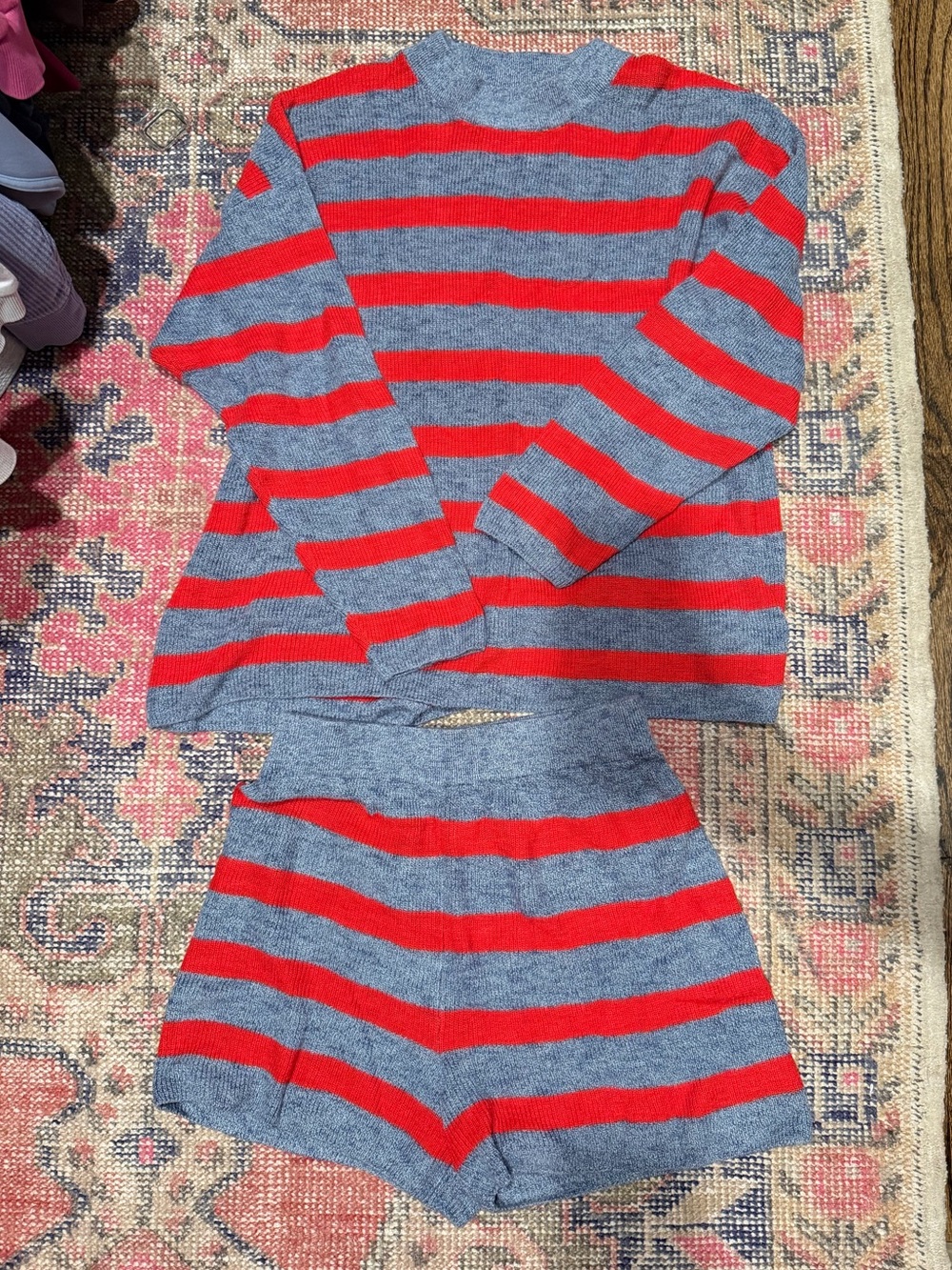 Free people Malibu surf set stripe